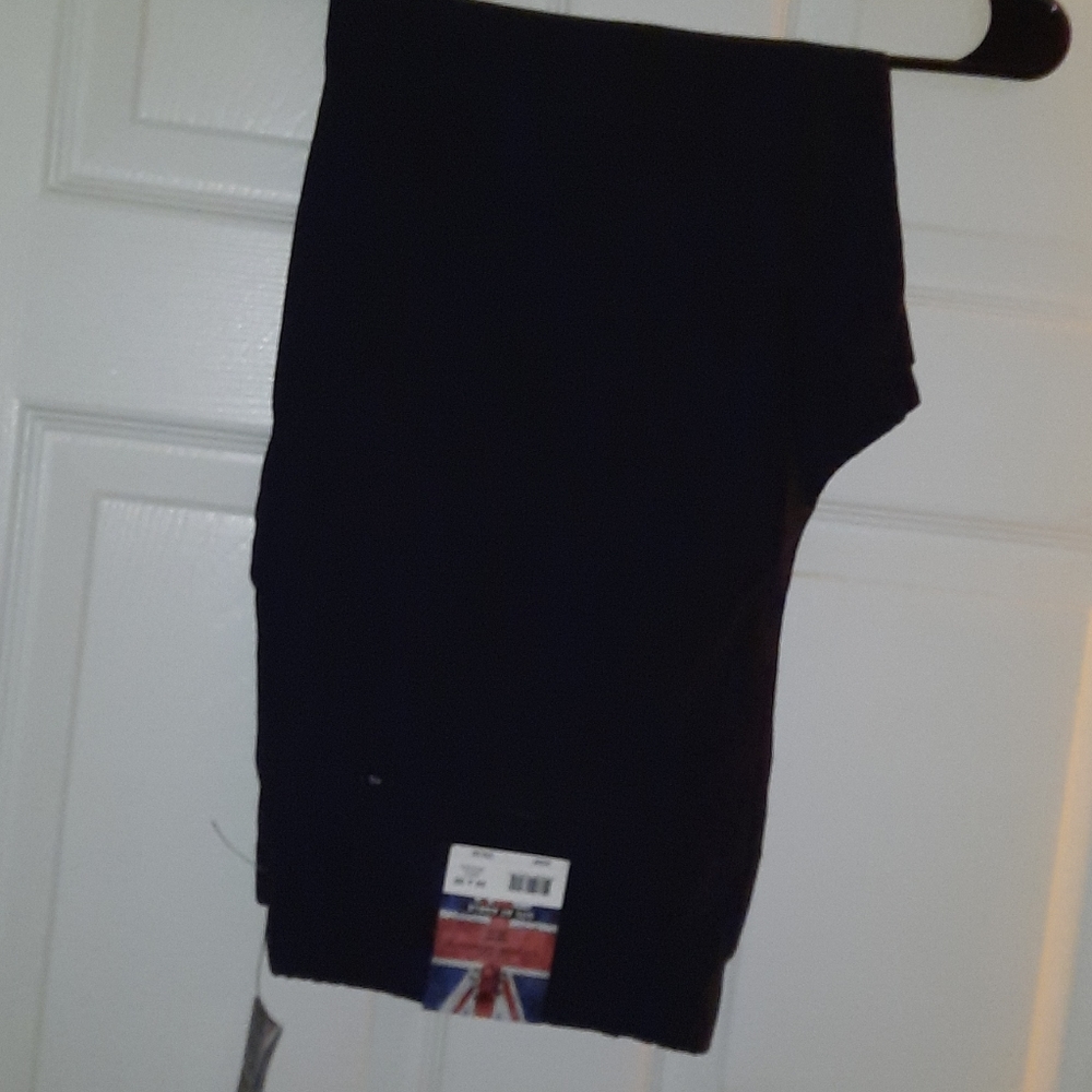 English Laundry Black Mens Crop Pants